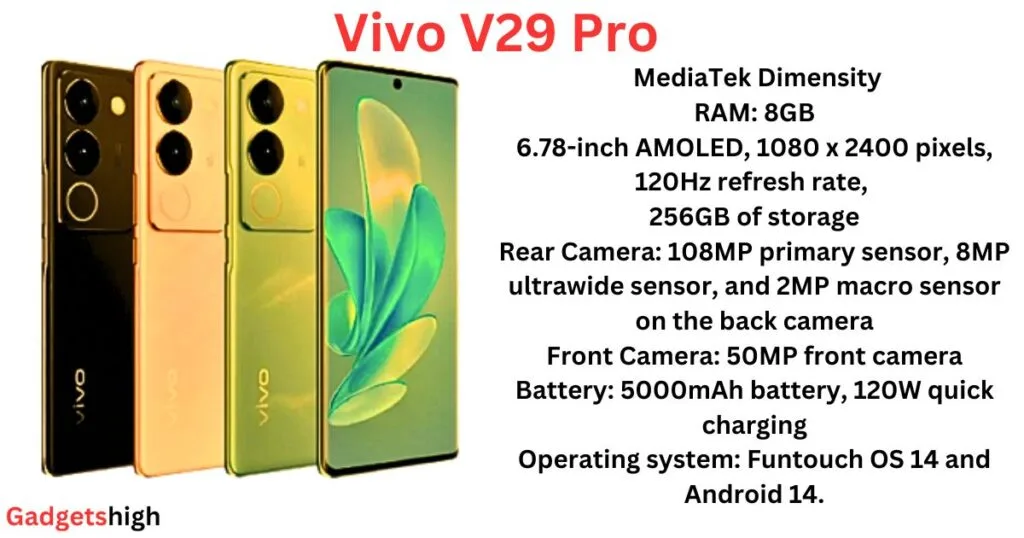 Vivo V29 Pro Vivo V29 Pro