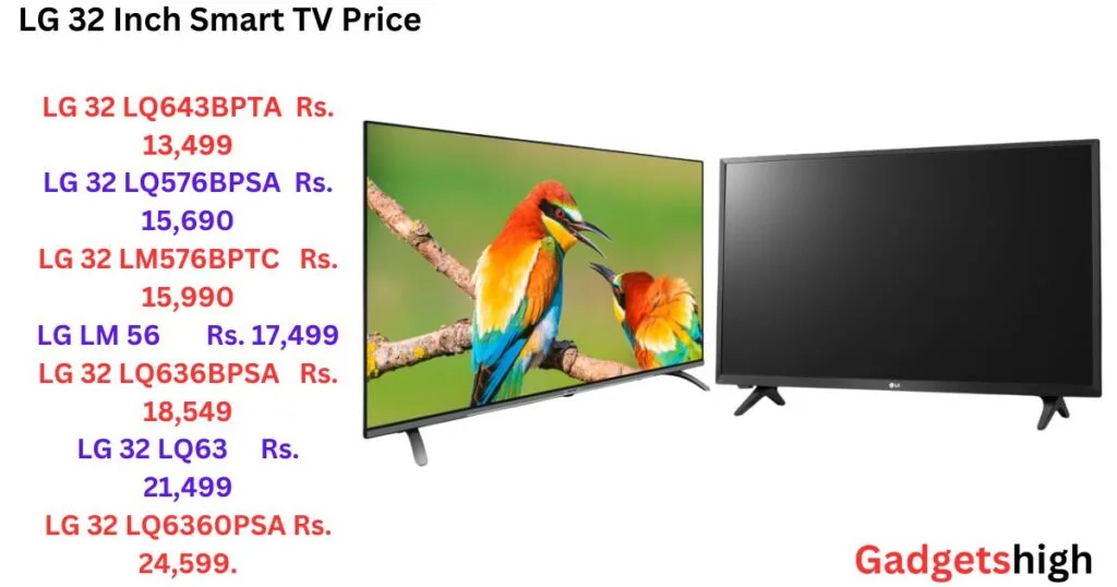 LG 32 Inch Smart TV Price LG 32 Inch Smart TV Price