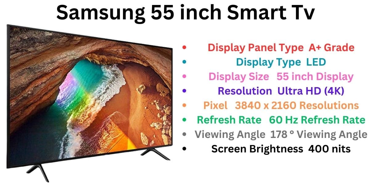 Samsung 55 inch Smart Tv