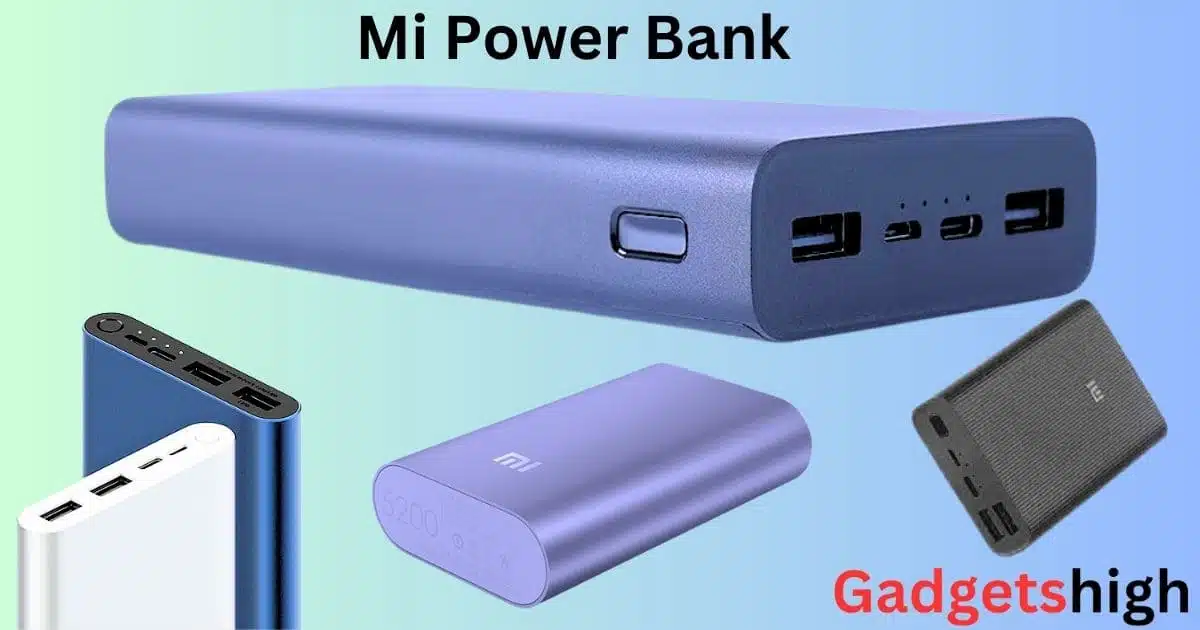Latest Mi Power Bank Price in India | 10000mAh to 30000mAh