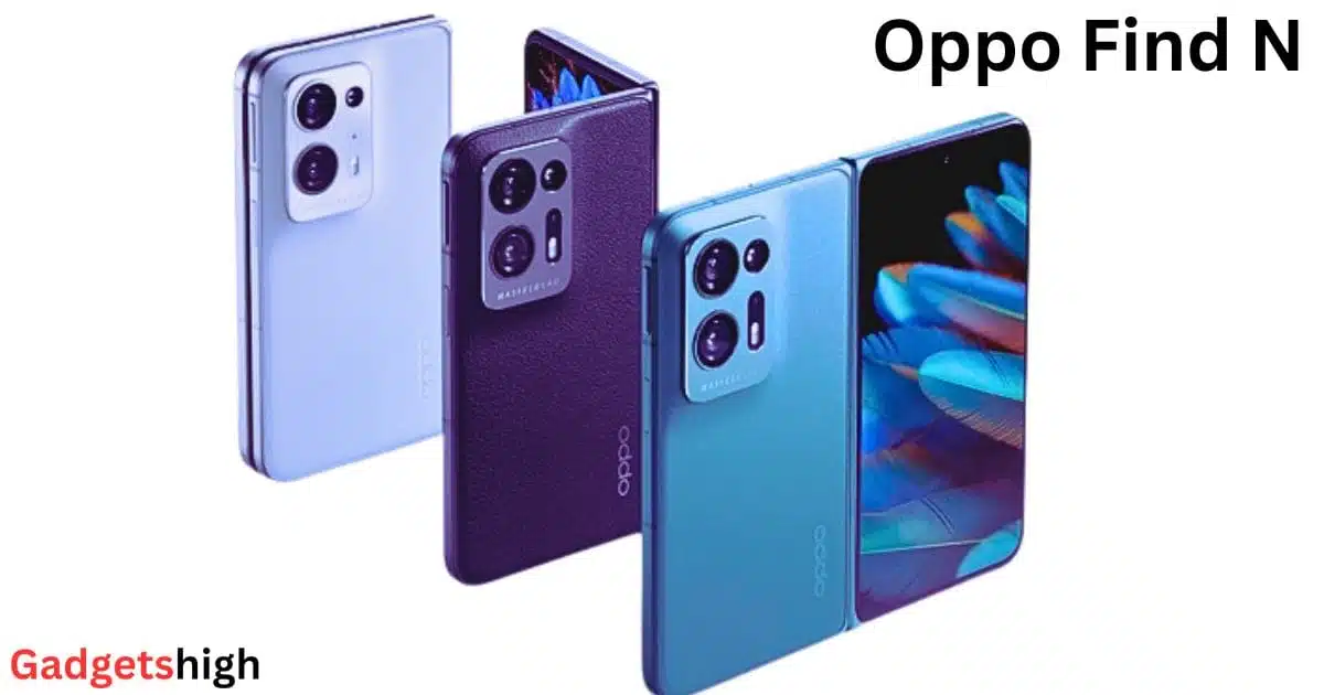 Oppo Find N Price in India : Best 5G Foldable Smart Phone