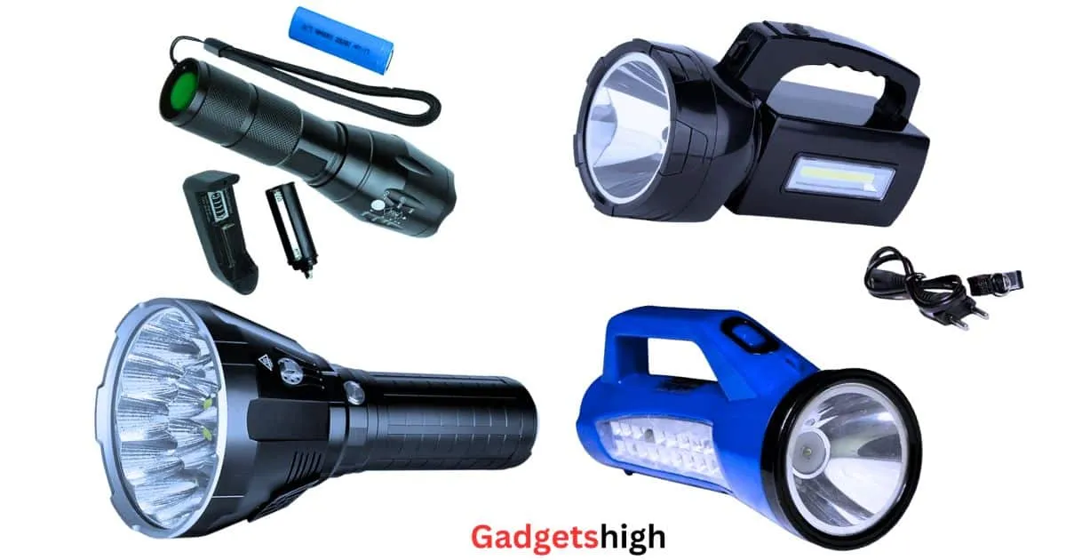 LED Torch Best Price—1 km, 2 km Range Torch in India