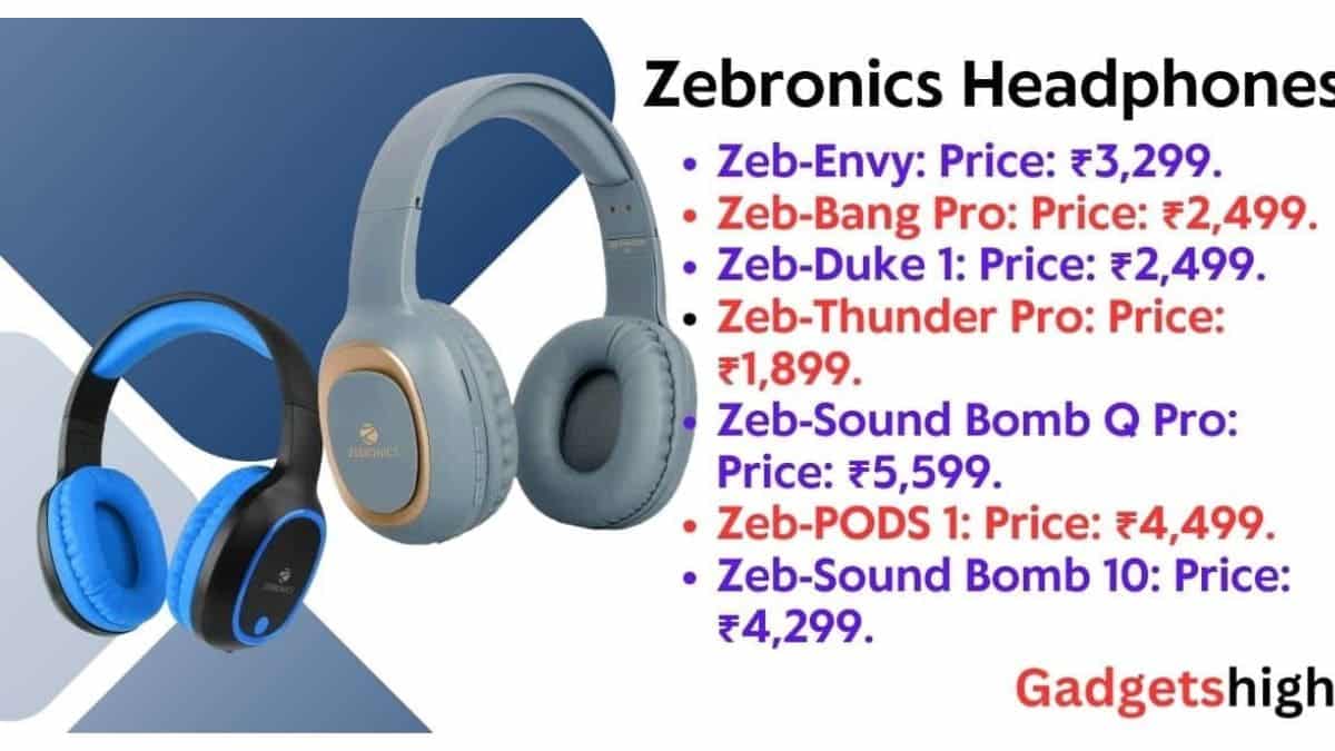 Zebronics Headphones