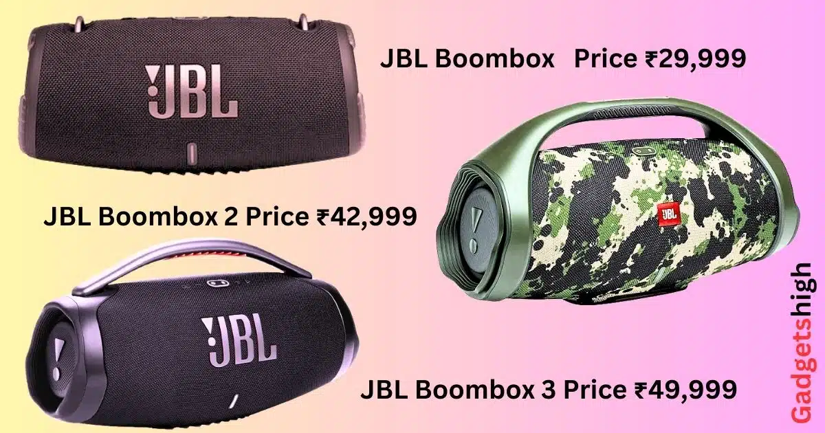 JBL Boombox IPX7 Waterproof Speaker Best Price in India 2024