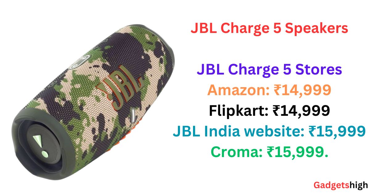 JBL Charge 5 Speakers
