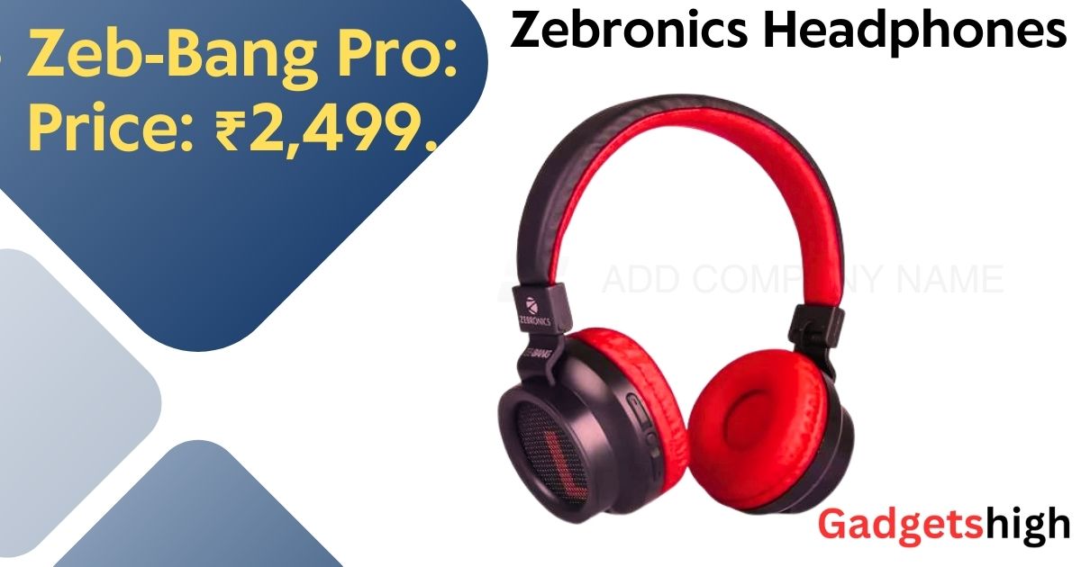 Zebronics Headphones