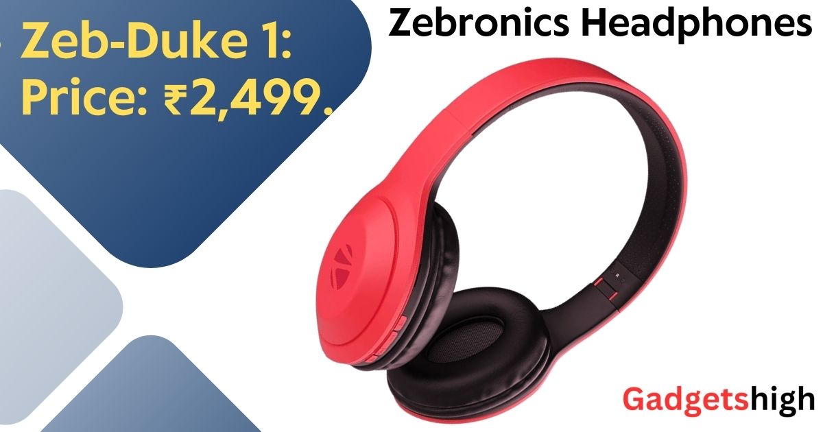 Zebronics Headphones