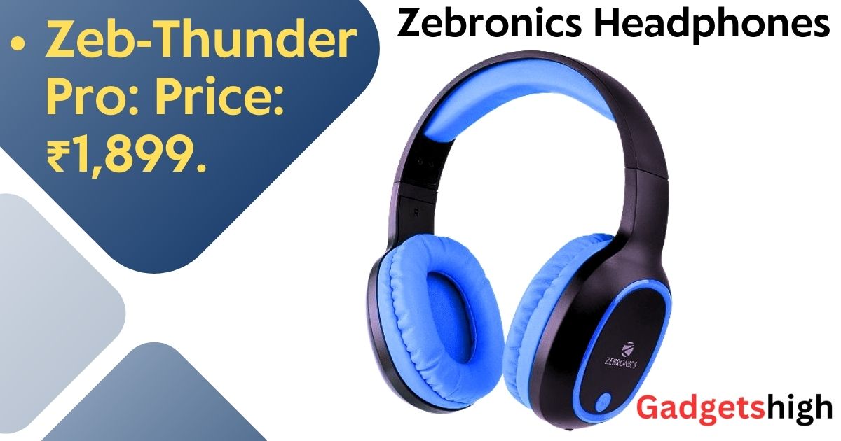 Zebronics Headphones