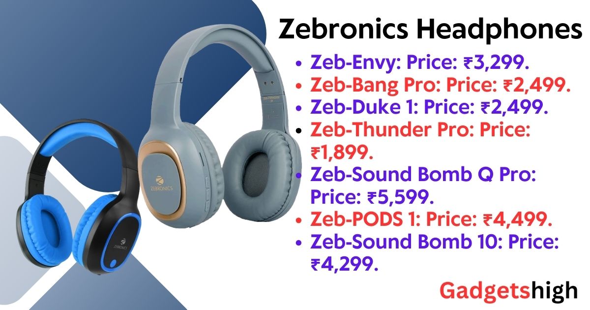 Zebronics Headphones