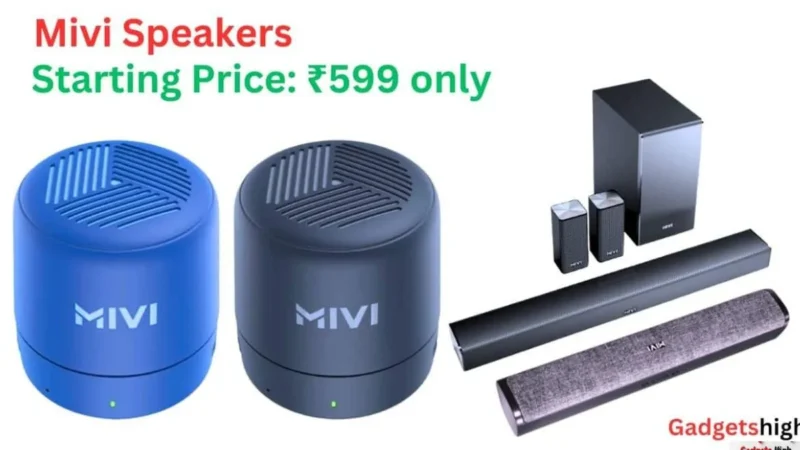 Mivi Speakers & Soundbars 2026 — Prices, Specs & Comparison
