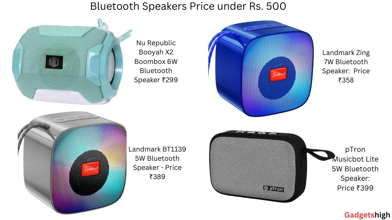 Bluetooth Speakers Price | cheapest Speakers in India 2025