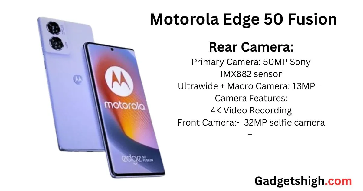 Motorola Edge 50 Fusion – Latest Mobile Price in India 2025