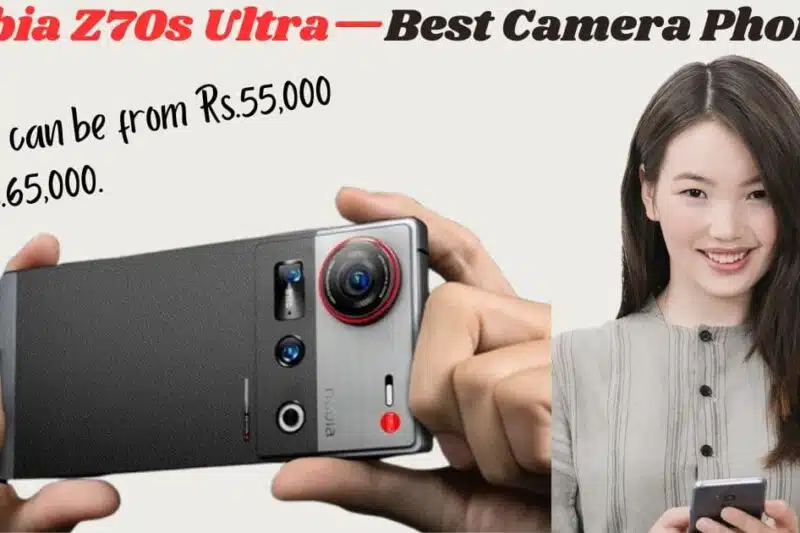 Nubia Z70s Ultra—Best Camera Phone for Photography in 2025