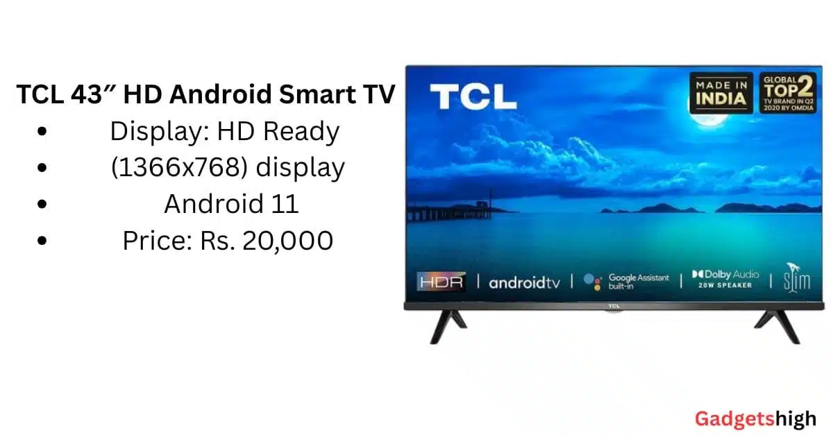43 inch smart TV