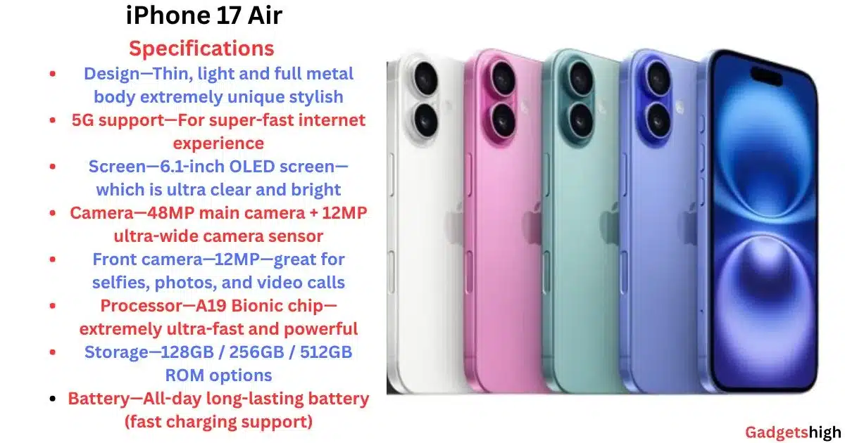 iPhone 17 Air