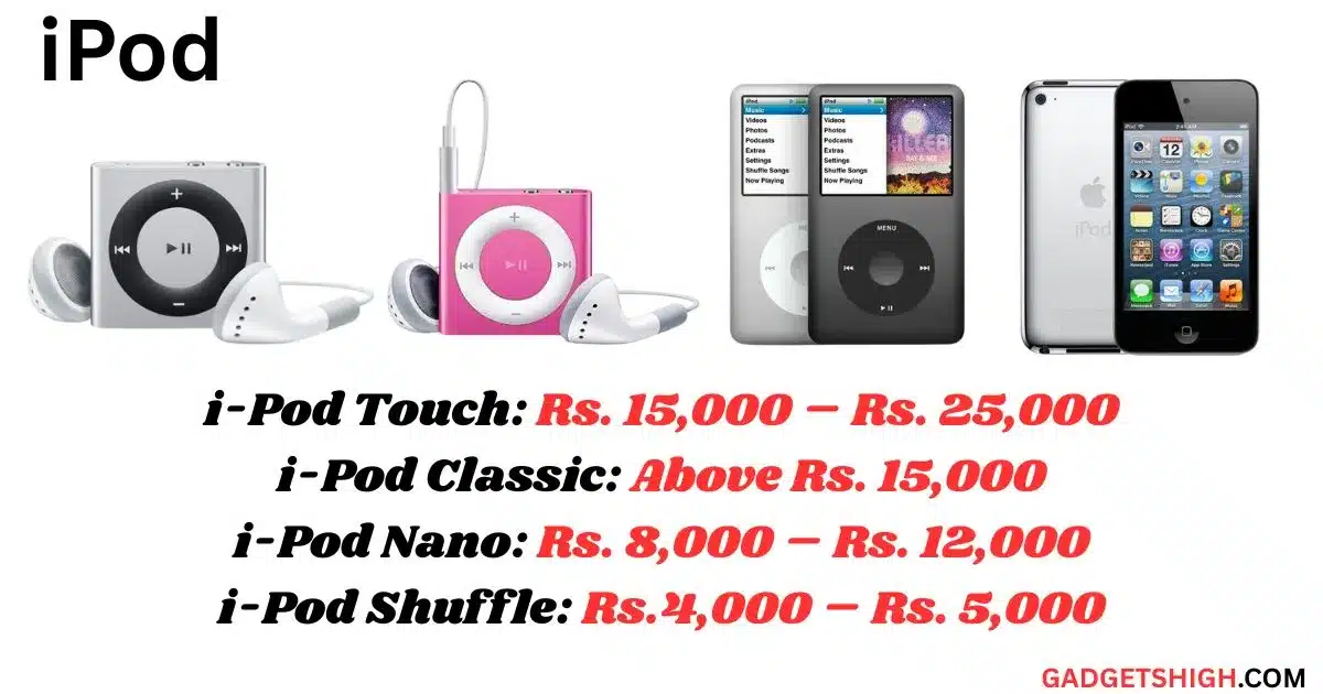 Latest Apple iPod, iPod Touch, and Nano Prices and Specs