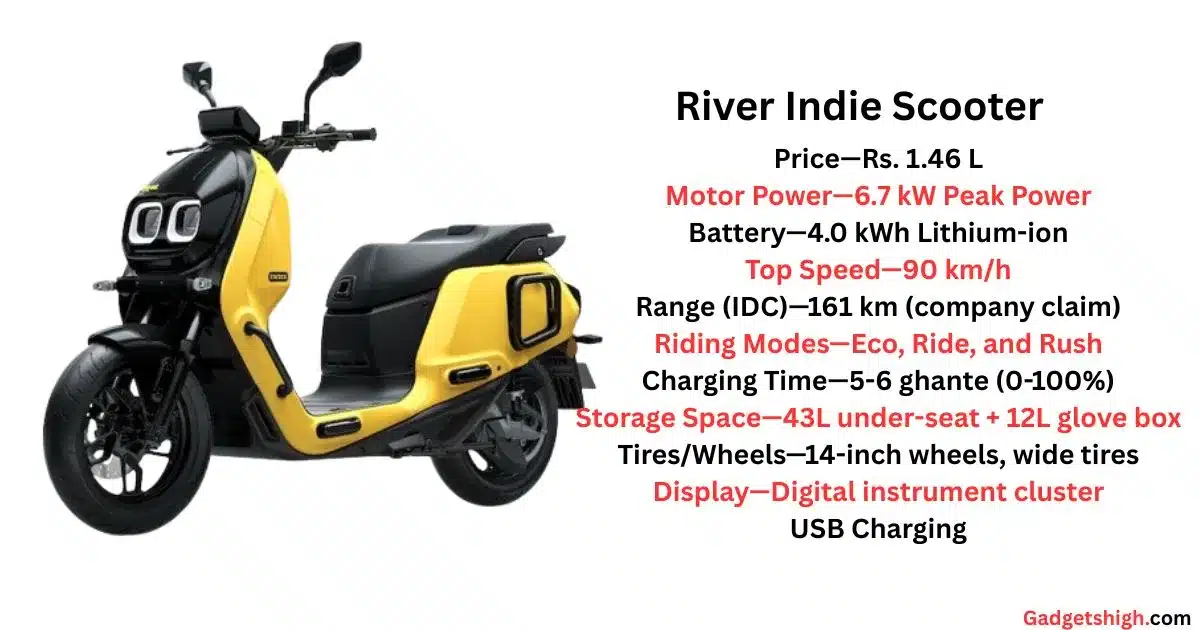 River Indie scooter