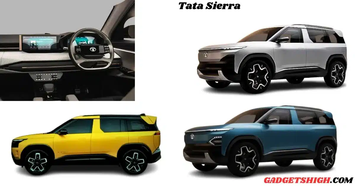 Tata Sierra EV Best Price, Launch Date and Full Features