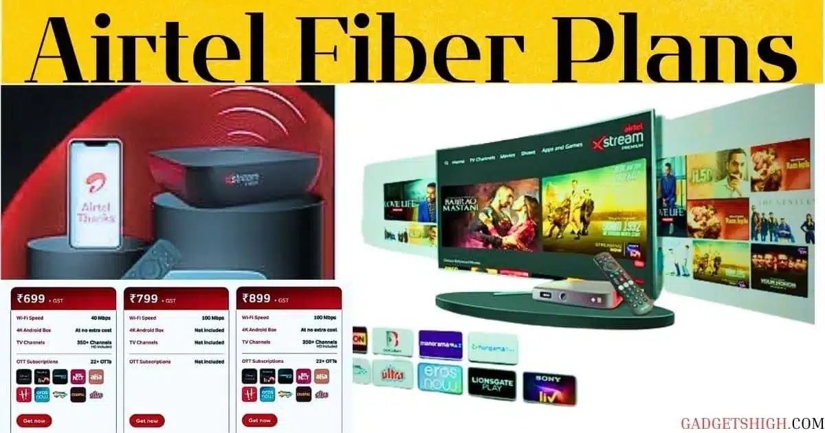 Airtel Fiber Plans