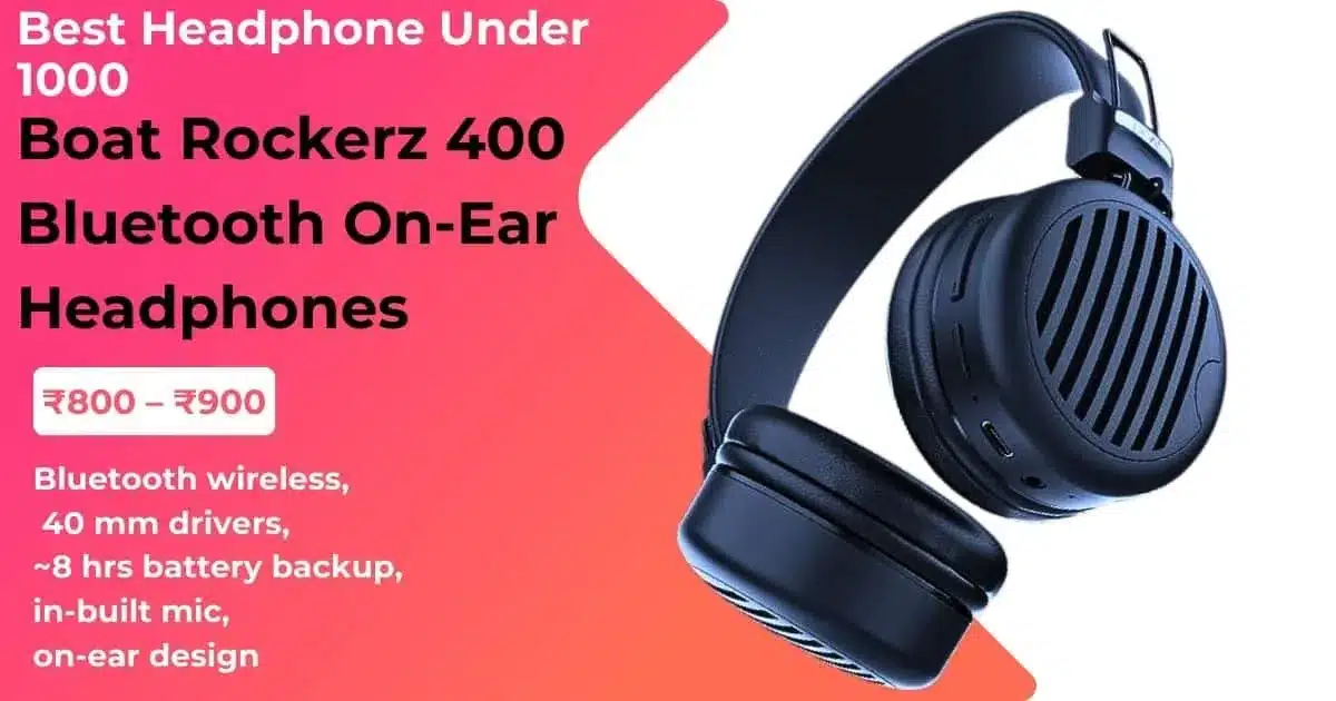 Headphones Under 1000