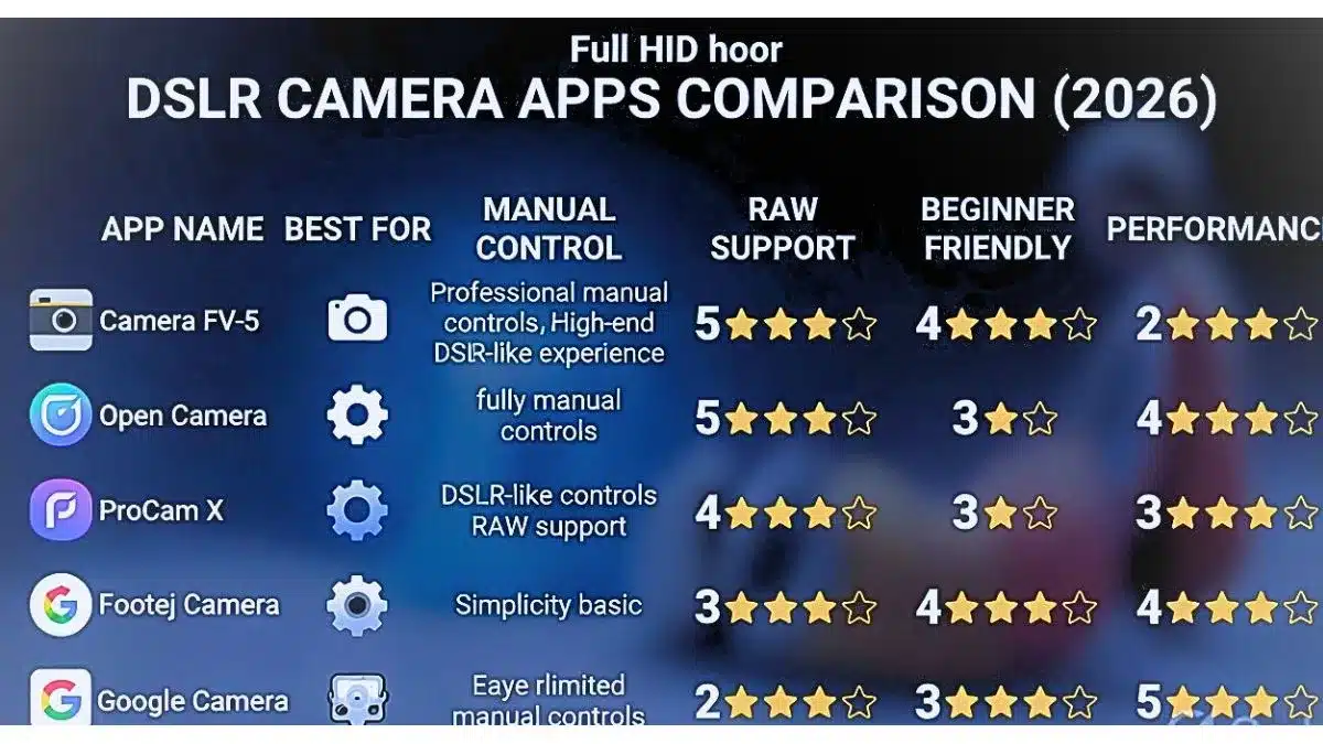 DSLR Camera App