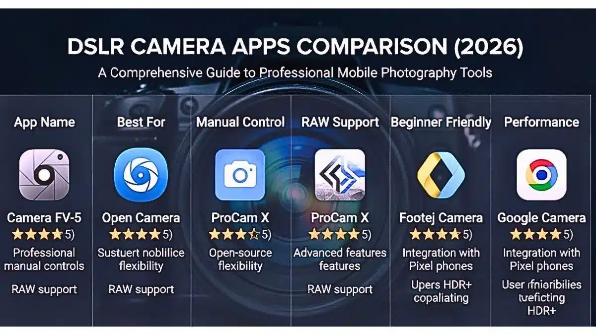 DSLR Camera App