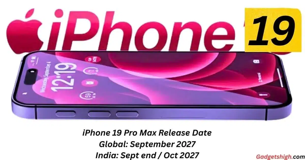 iPhone 19 Pro Max