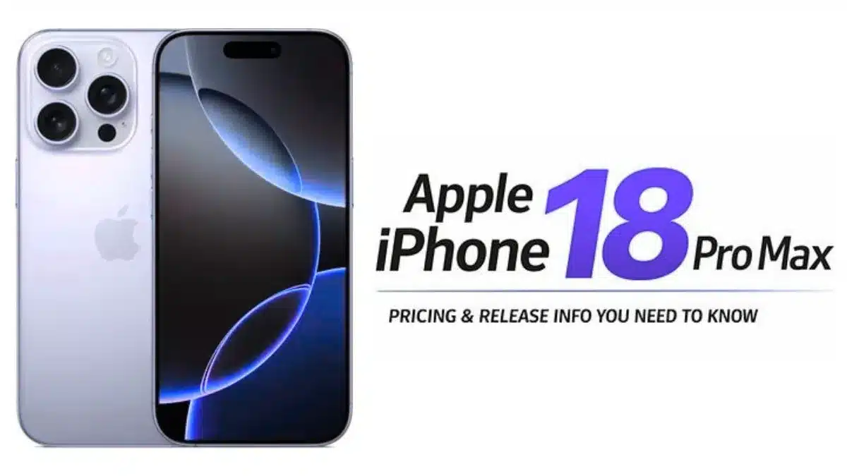 iPhone 18 Pro Max Price