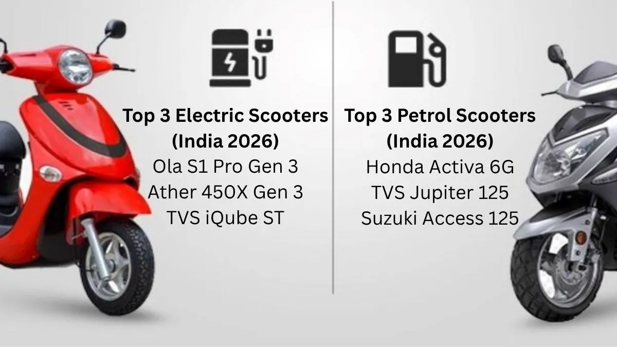 Electric Scooter vs Petrol Scooter