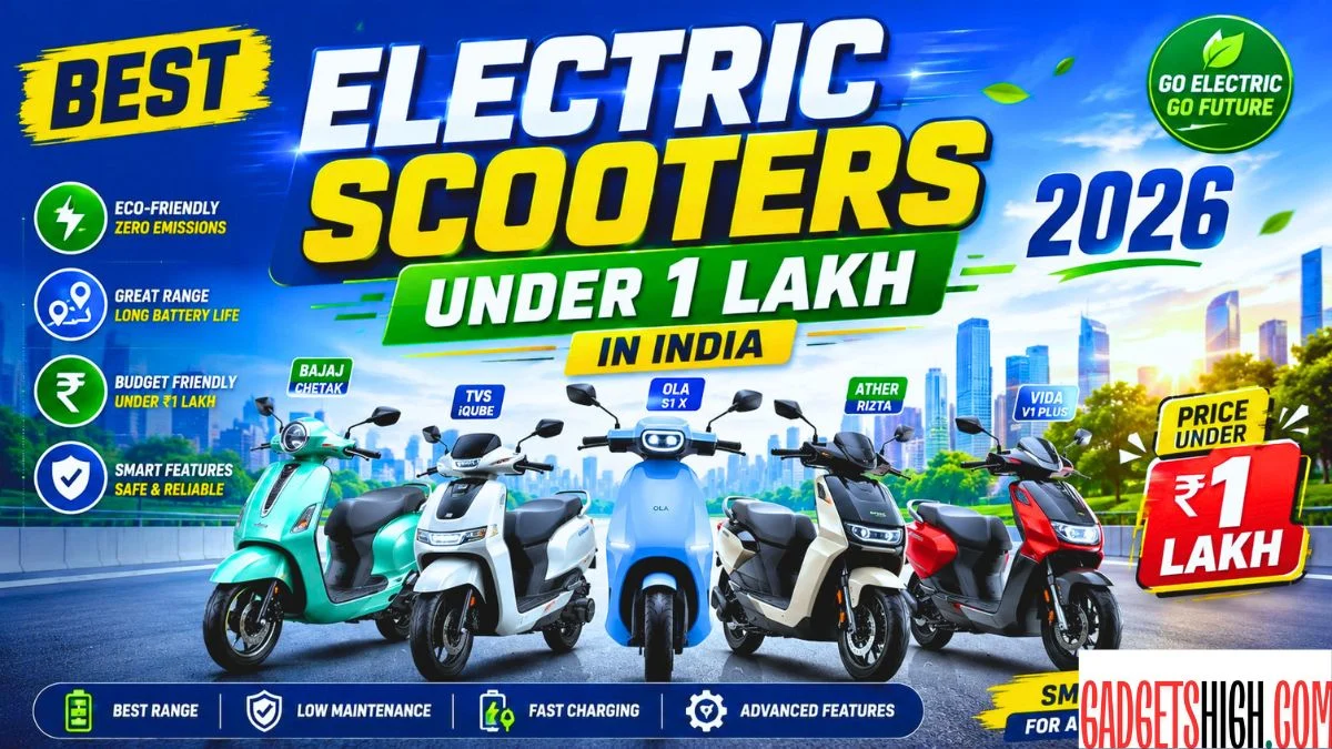Electric Scooters Under 1 Lakh