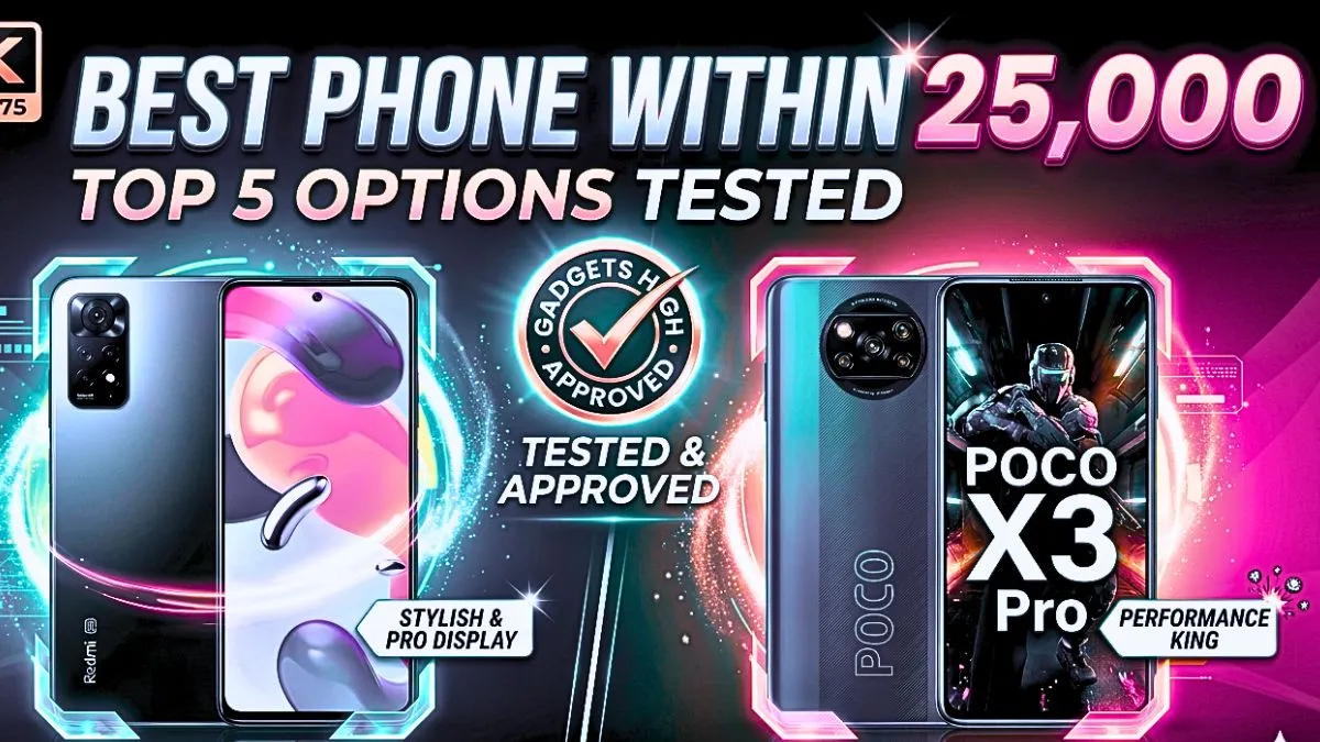 best phone within 25000