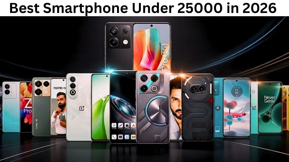 Best Smartphone Under 25000 in India