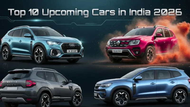 Top 10 Upcoming Cars in India 2026 – Price, Specs & Launch Date