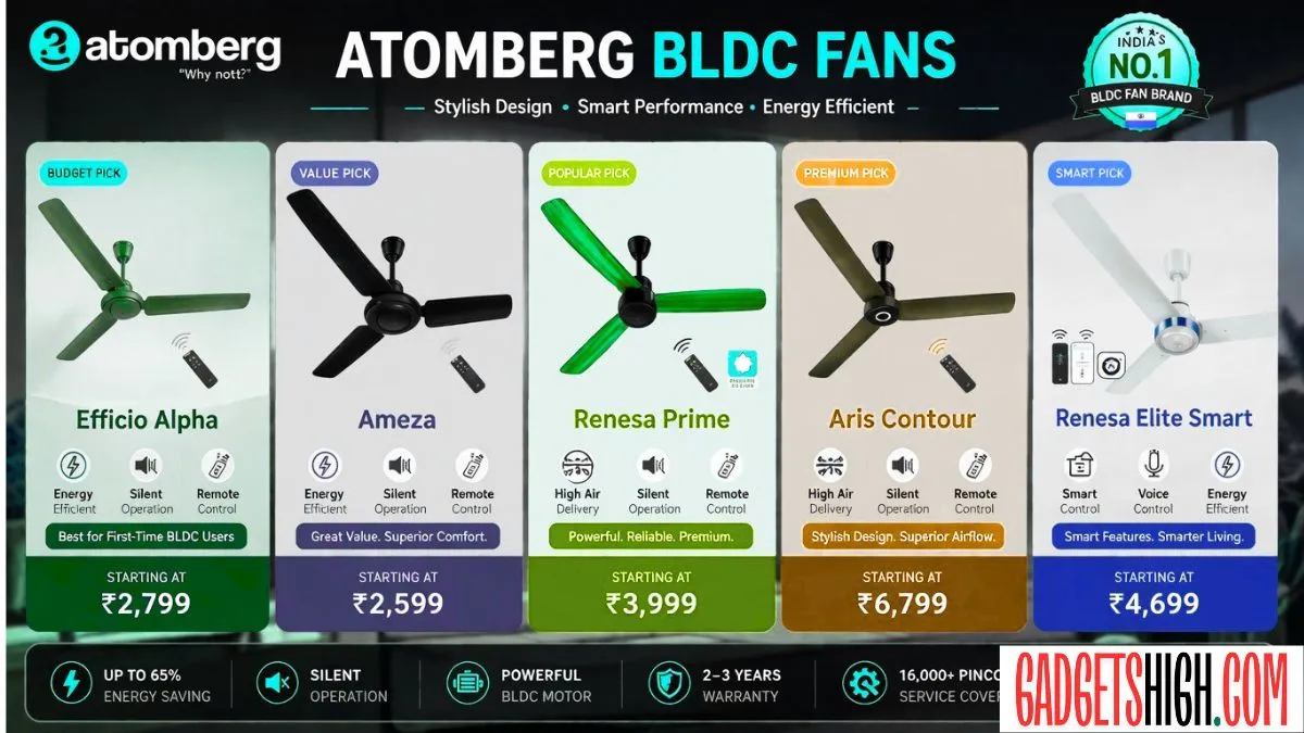 Atomberg BLDC Fan