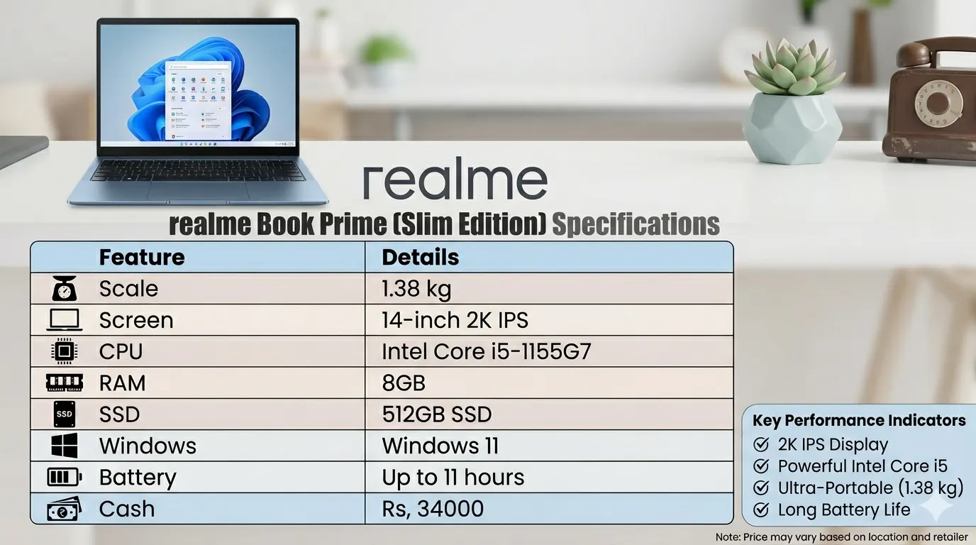 Best Lightweight Laptop Under 35000