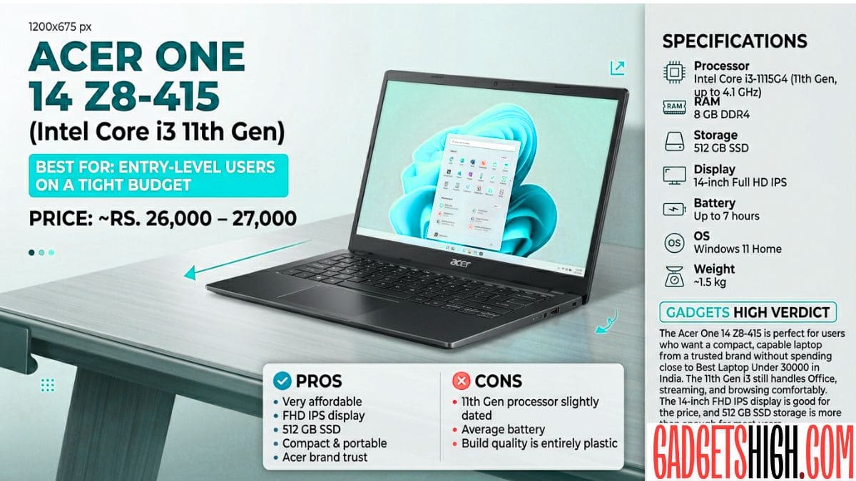Best Laptop Under 30000 in India