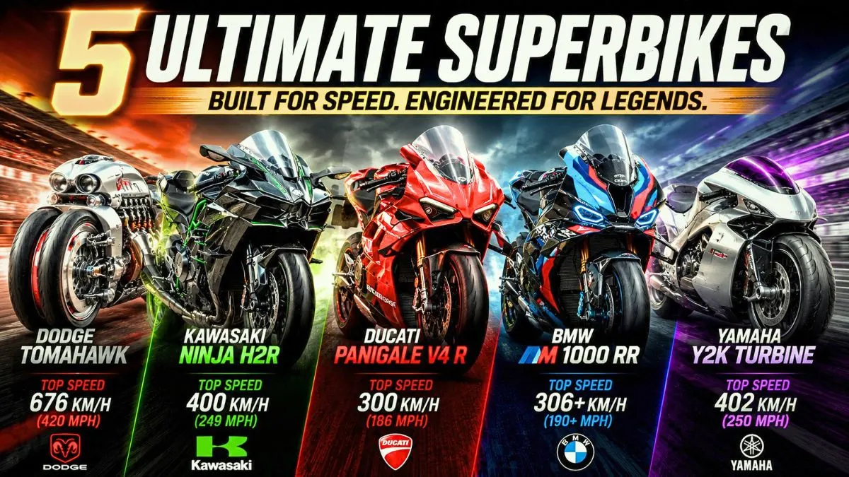 Top 5 High-Speed Bikes in the World