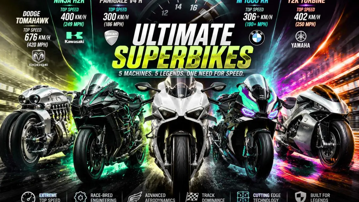 Top 5 High-Speed Bikes in the World