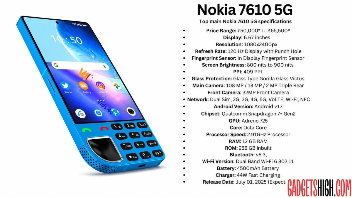 Nokia 7610 5G